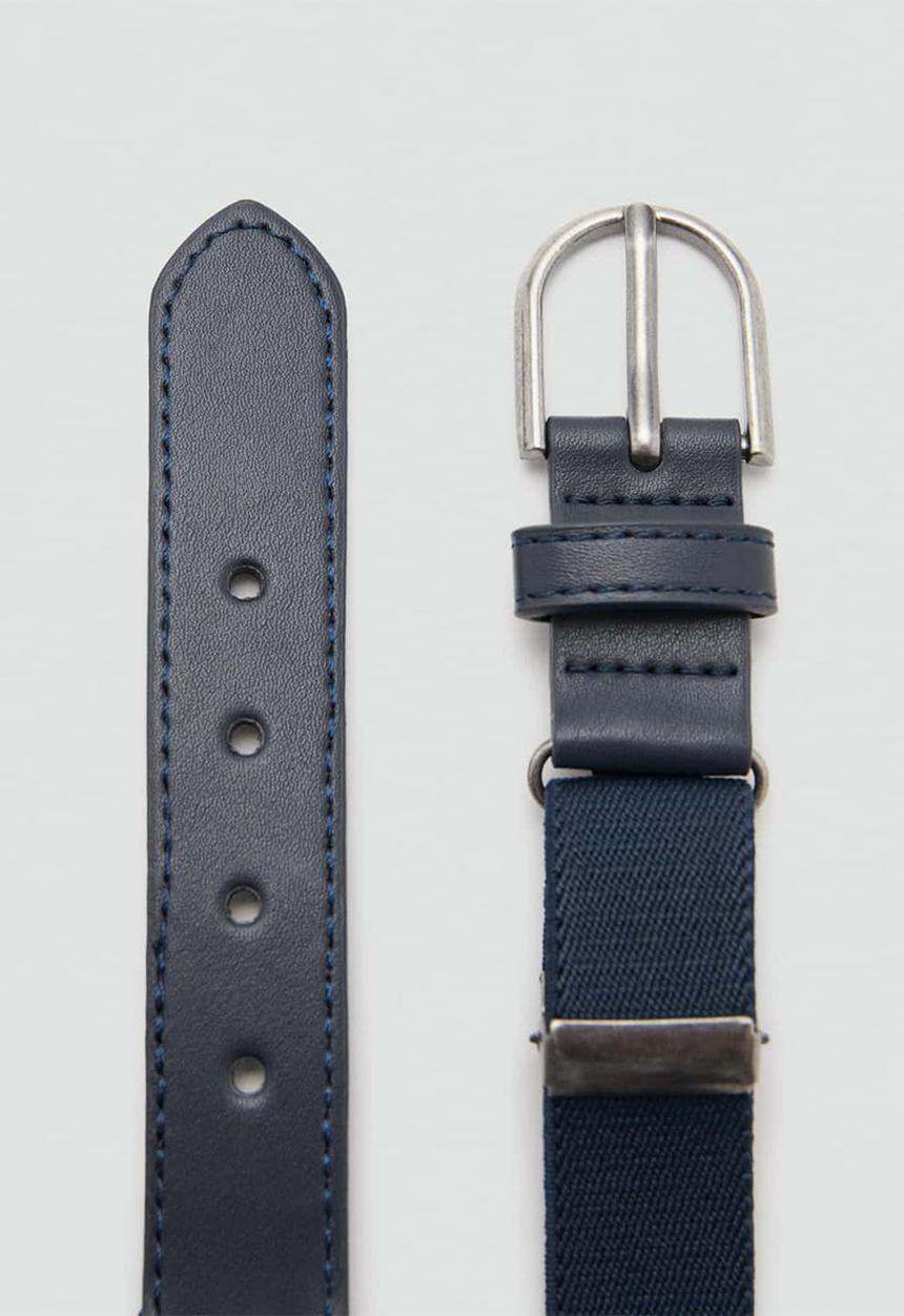 MANGO - Cinturón - Navy