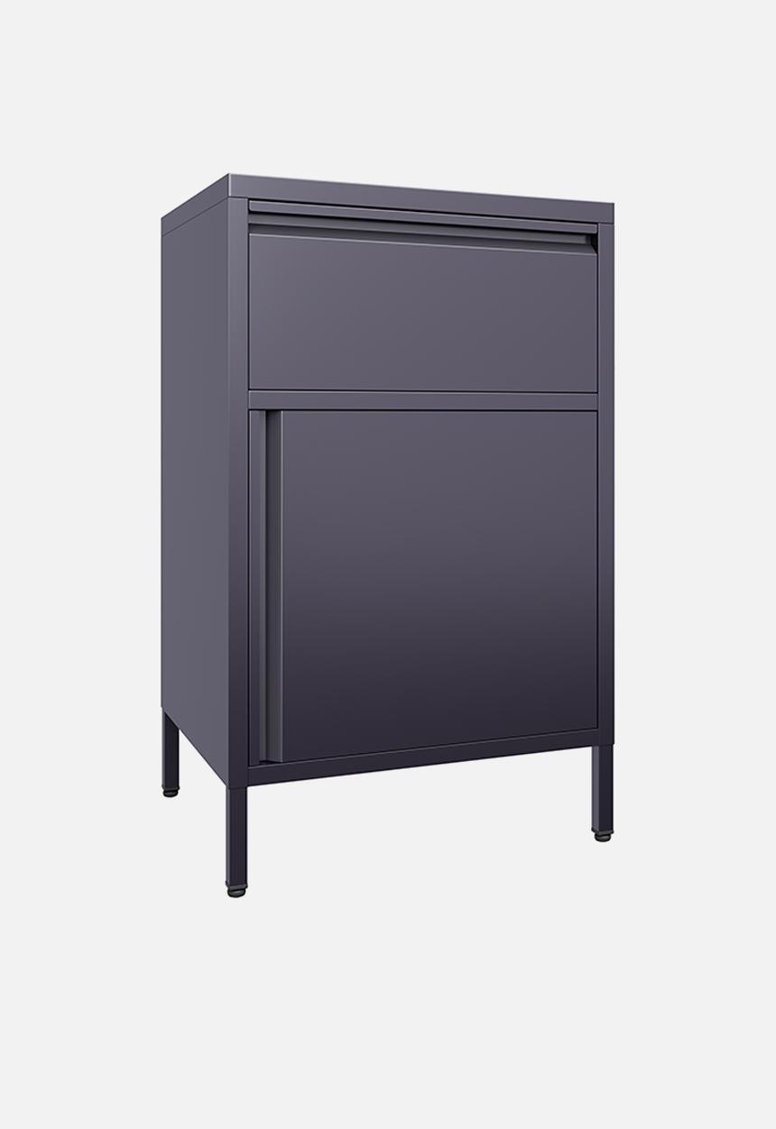 Popstrukt - Bon Bon Buddy Side Table - Carbon Grey