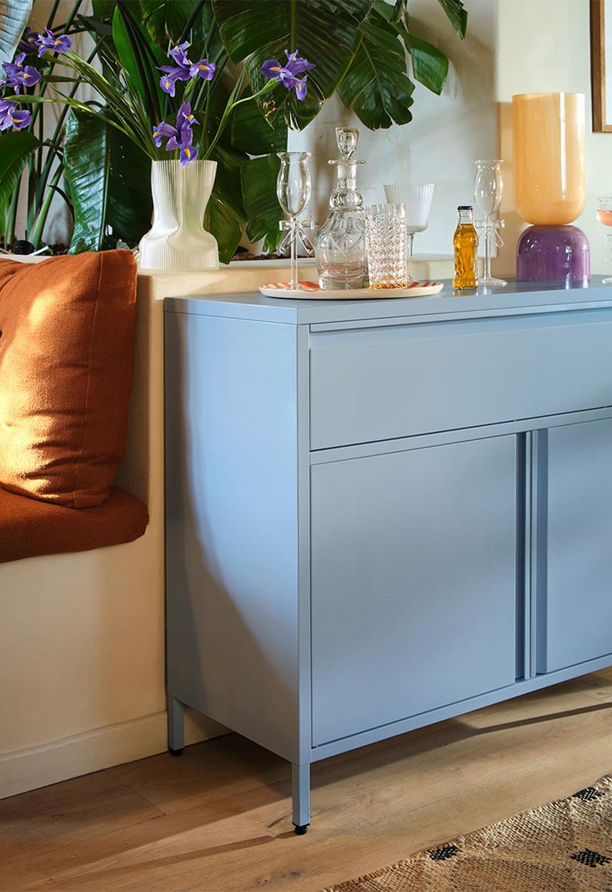 Popstrukt - Bon Bon Buddy Sideboard - Salt Blue