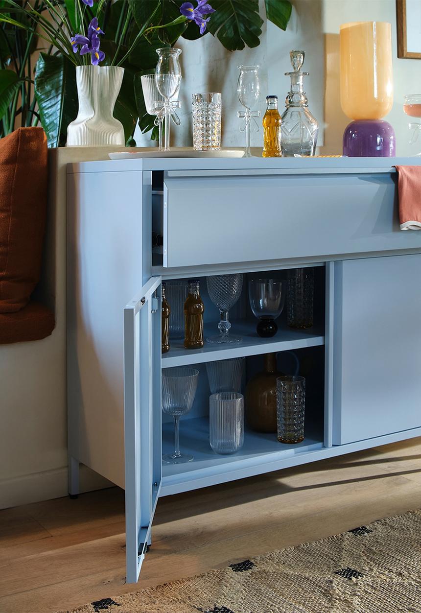 Popstrukt - Bon Bon Buddy Sideboard - Salt Blue