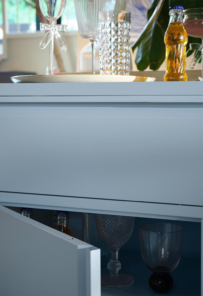 Popstrukt - Bon Bon Buddy Sideboard - Salt Blue