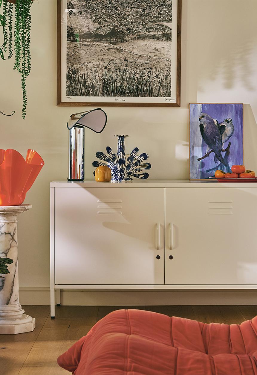 Popstrukt - Sugar cube media unit - soft white