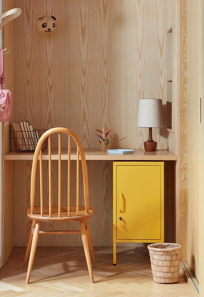 Popstrukt - Sugar cube side table - honey