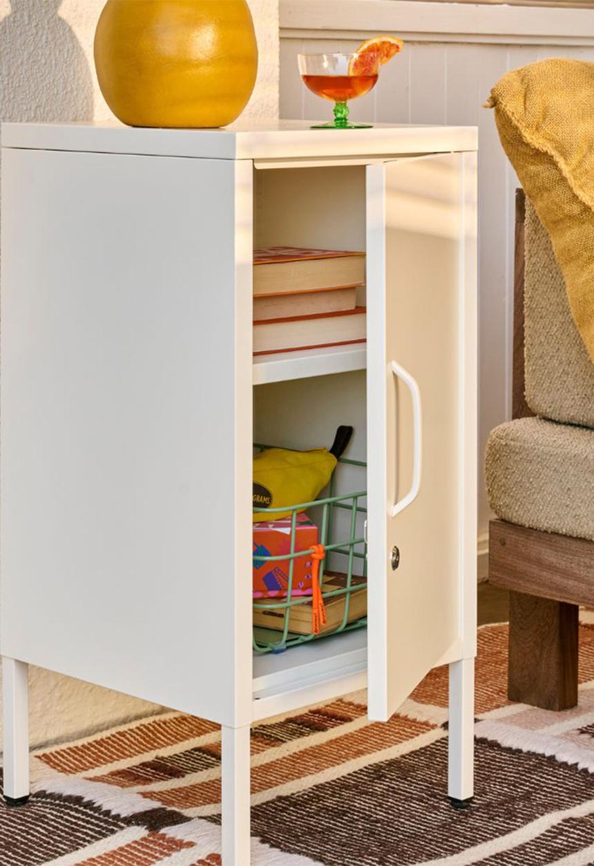 Popstrukt - Sugar cube side table - soft white