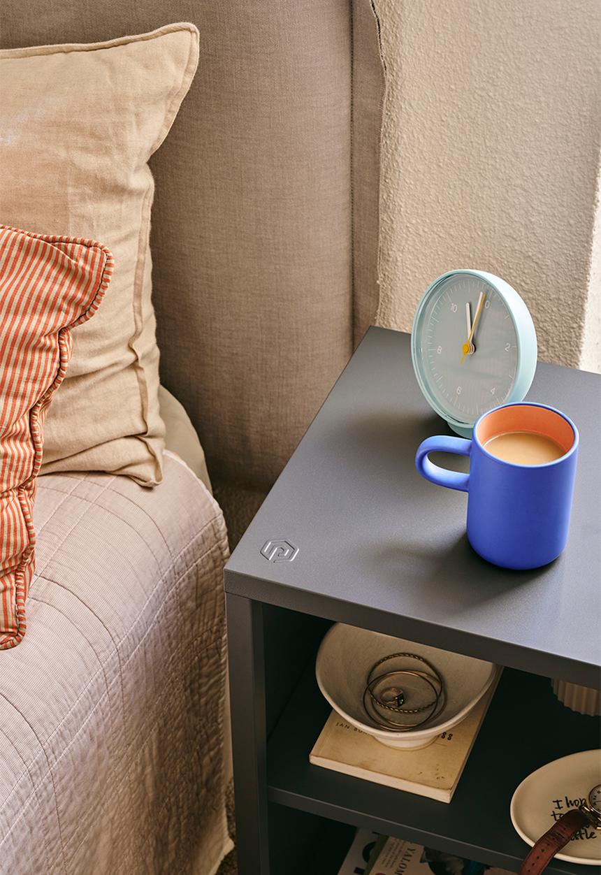 Popstrukt - Wafer Side Table - Dark Sand