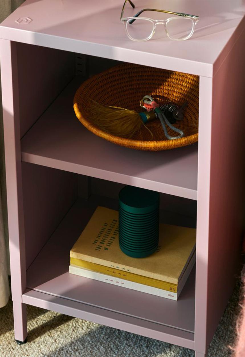 Popstrukt - Wafer Side Table - Soft Violet Sand