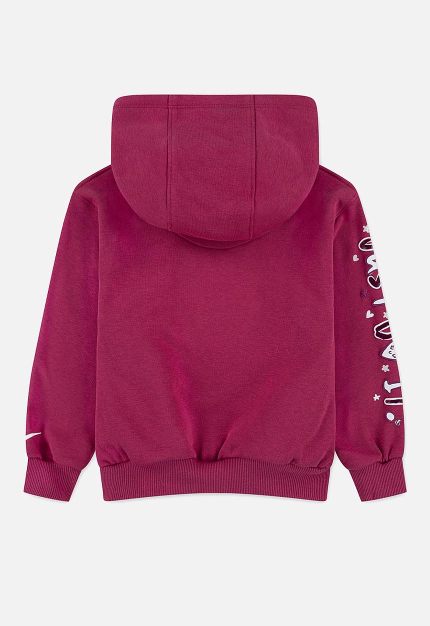Nike - Nike essentials fleece hoodie - sweet beet