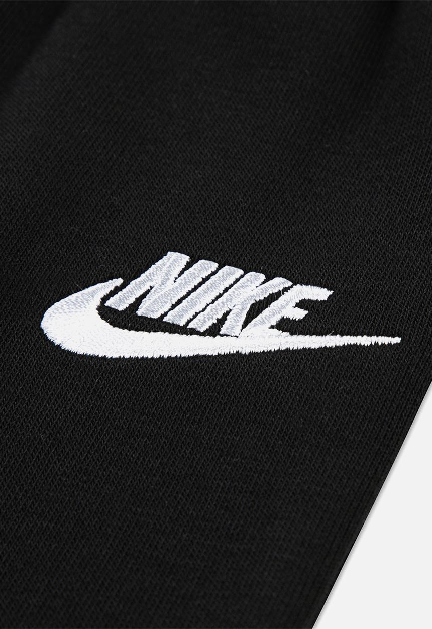 Nike - Nike wide leg club fleece set - black