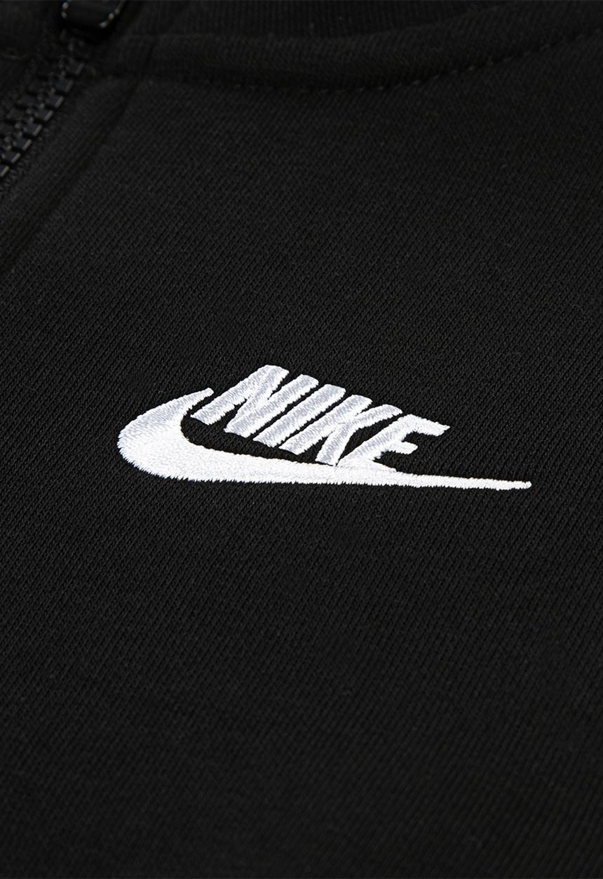 Nike - Nike wide leg club fleece set - black