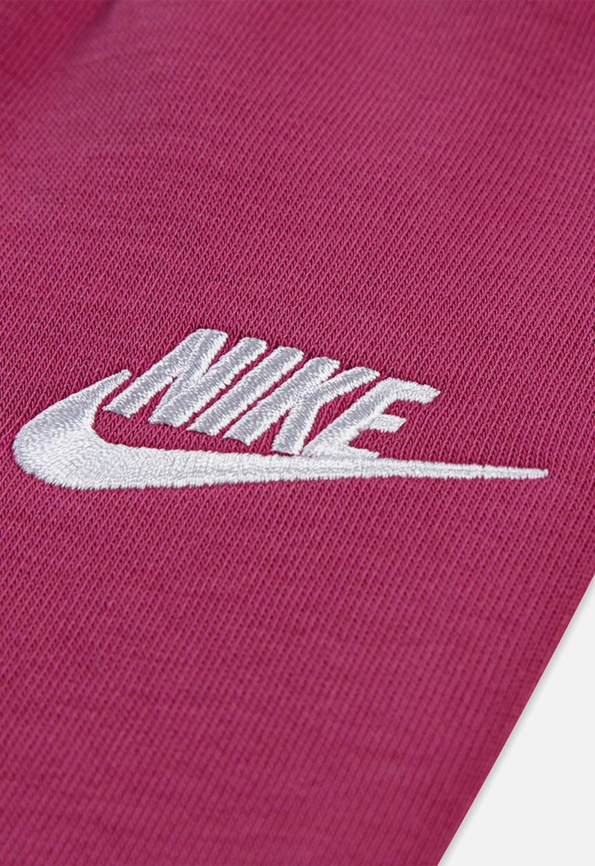 Nike - Nike wide leg club fleece set - sweet beet