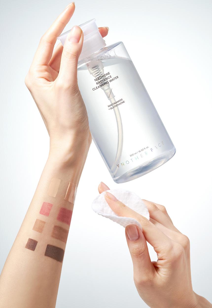 Another Face - Niathione Radiance Cleansing Water - 500ml