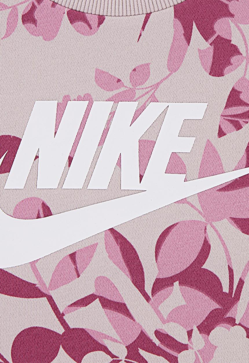 Nike - Nike floral camo crewneck and leggings set - magic flamingo