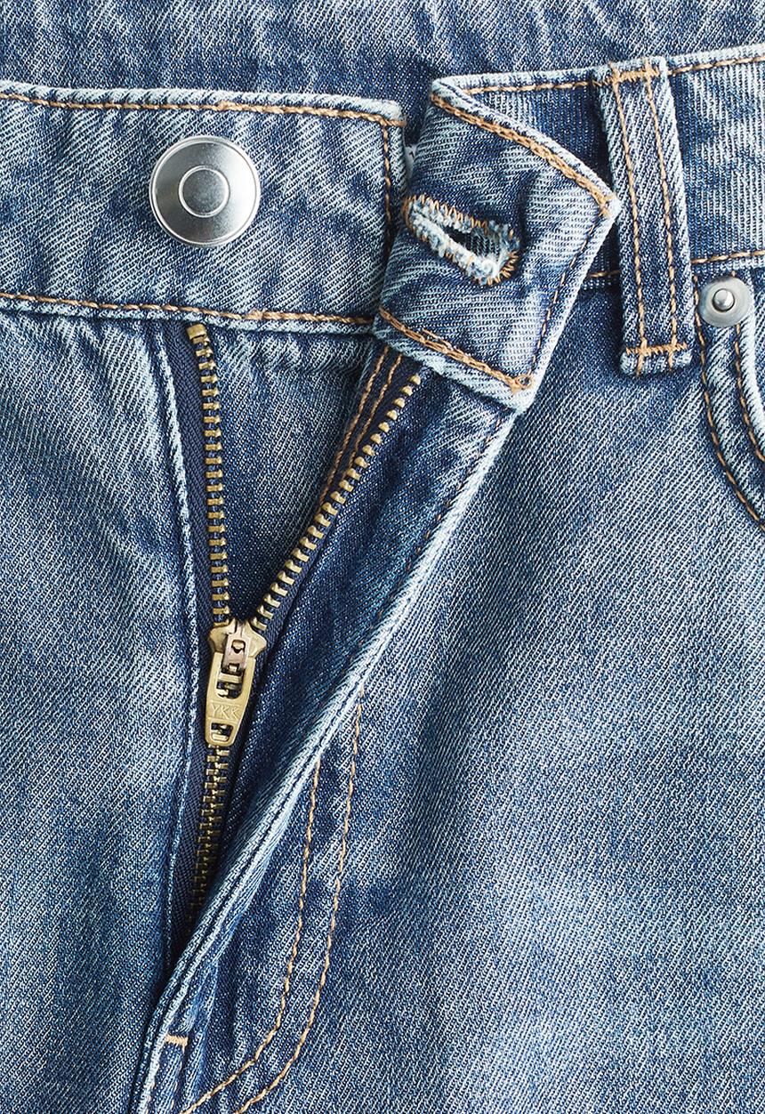 H&M - Wide regular jeans - denim blue