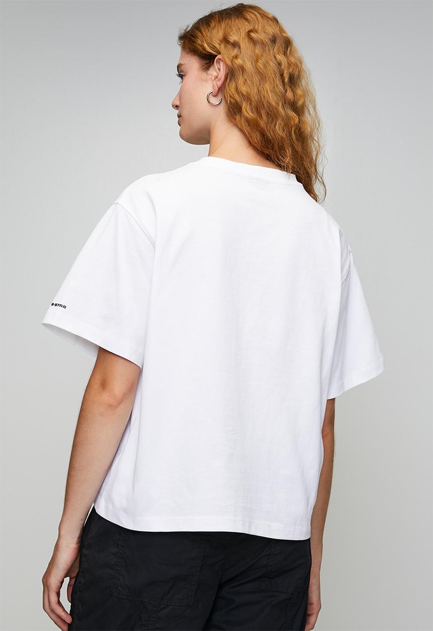 G-STAR - Relaxed r t wmn - White