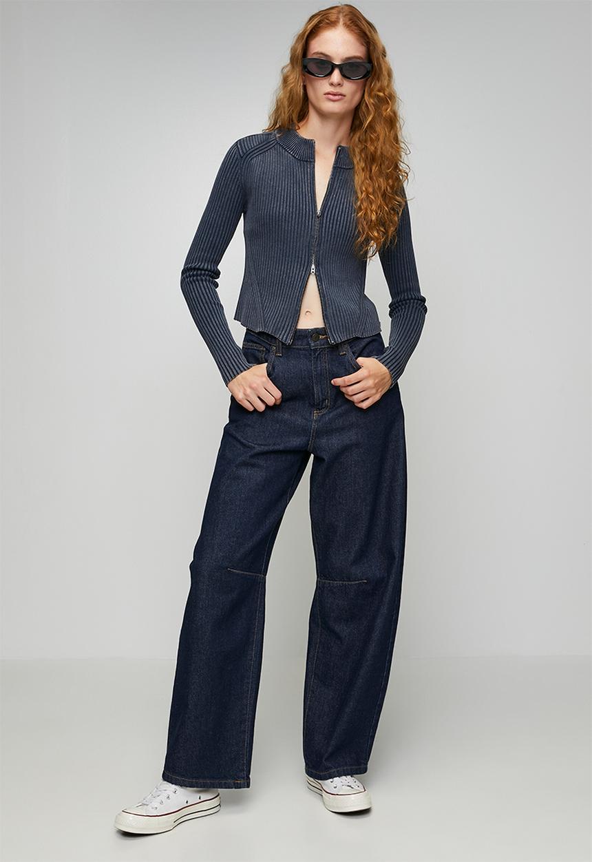 G-STAR - 2 way washed slim l\s knit wmn - Salute gd