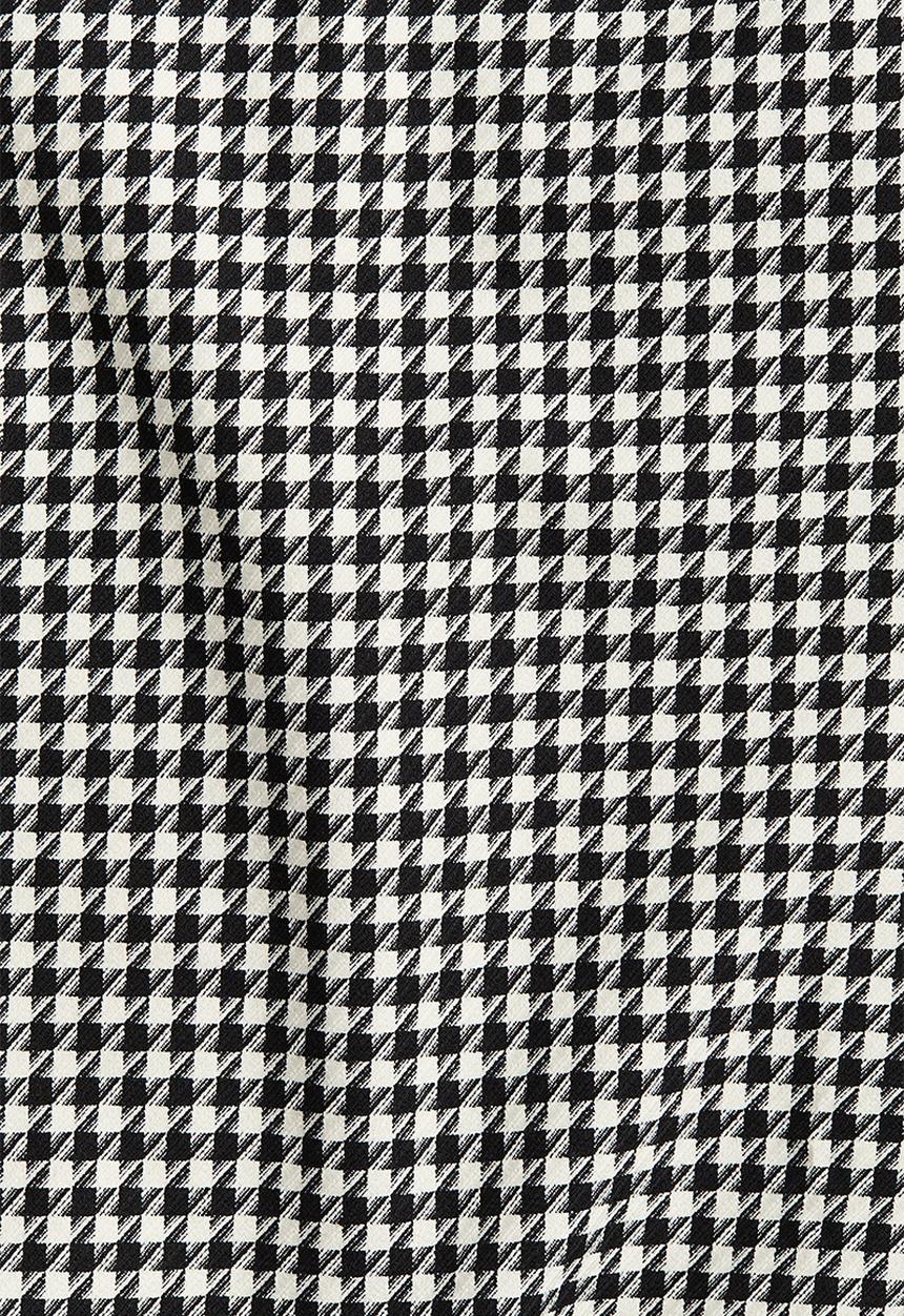H&M - Shift dress - black dogtooth pattern