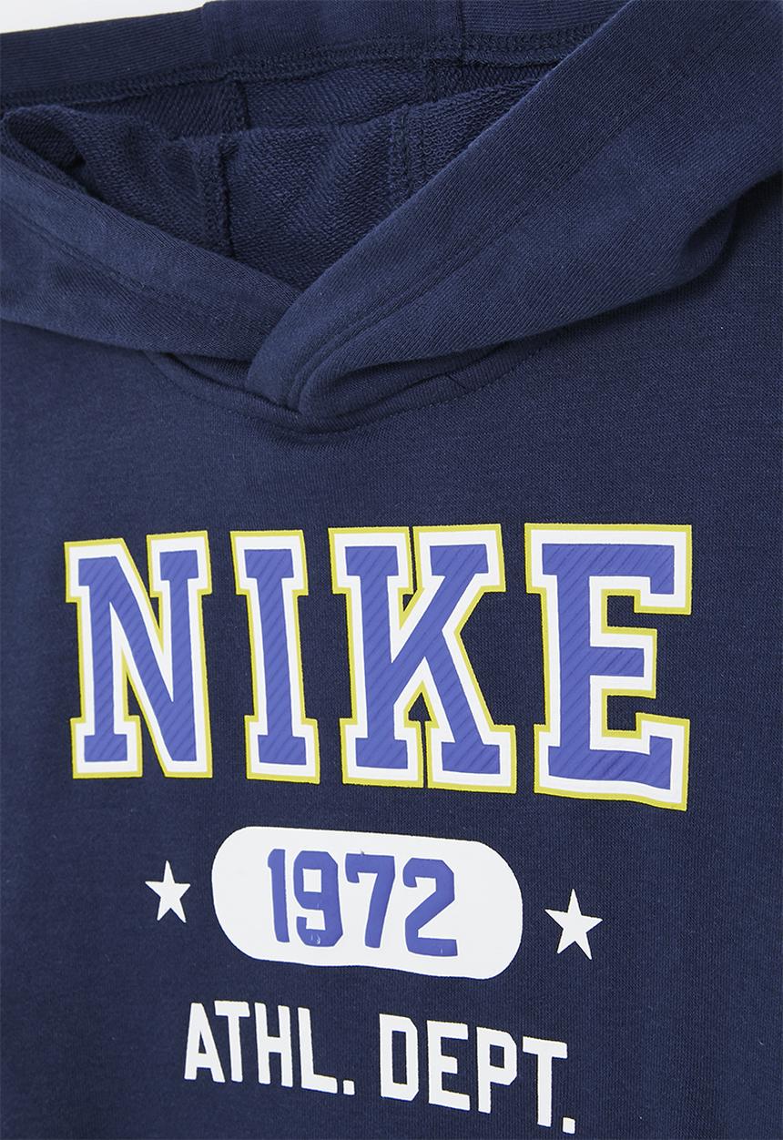 Nike - Nike pe french terry pullover hoodie - midnight navy