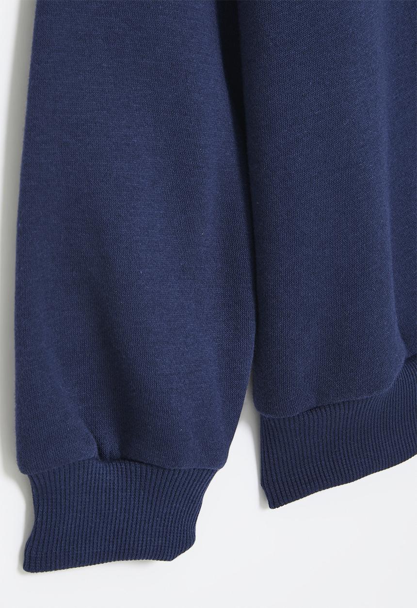 Nike - Nike 1/4 zip long sleeve top - midnight navy