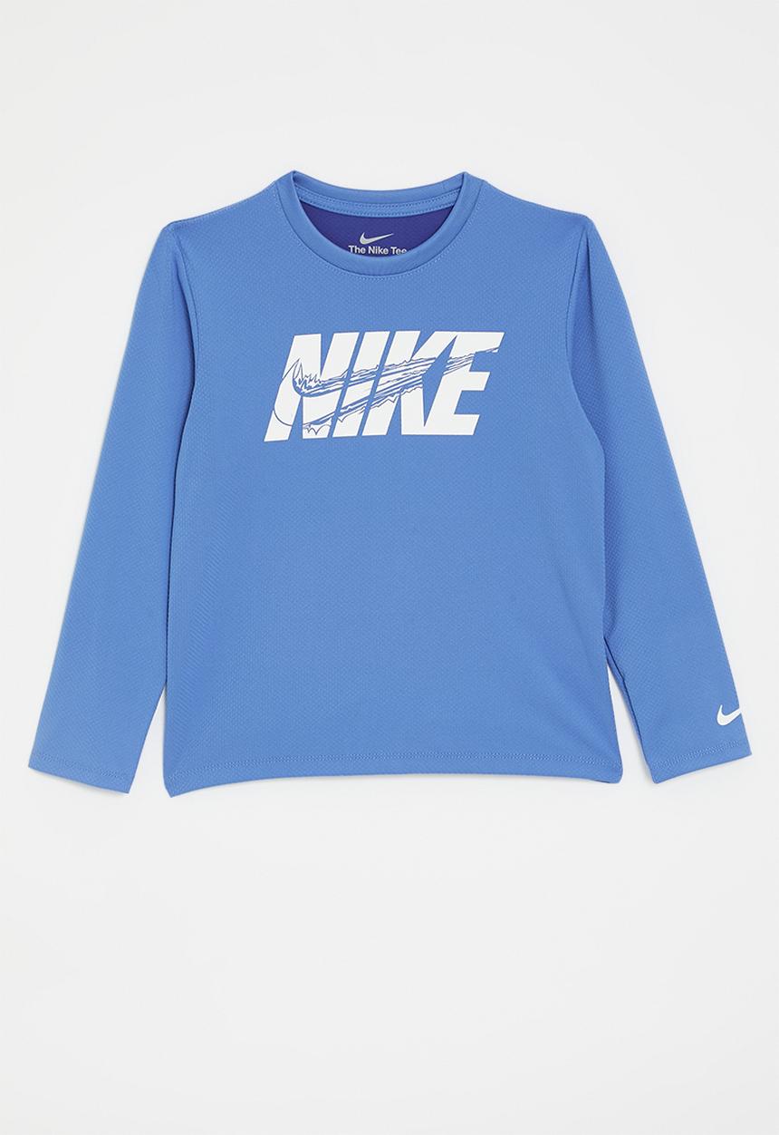 Nike - Nike multi long sleeve top - light photo blue
