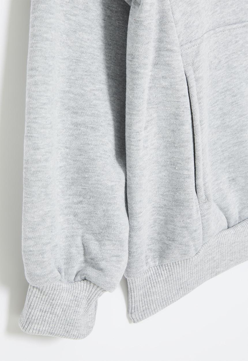 Nike - Nike club chenille pullover hoodie - light smoke gray heather