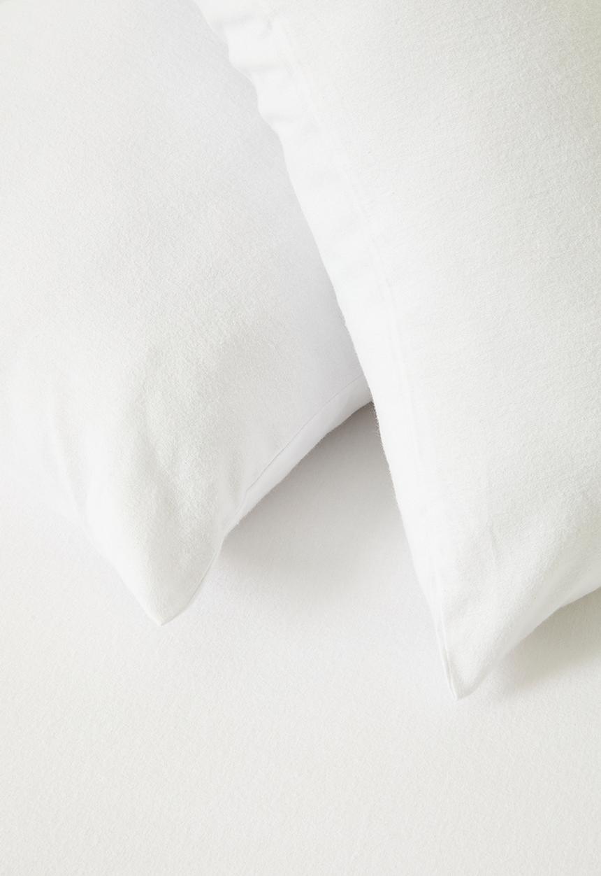 Sixth Floor - Winter Brushed Cotton Blend Duvet Set White