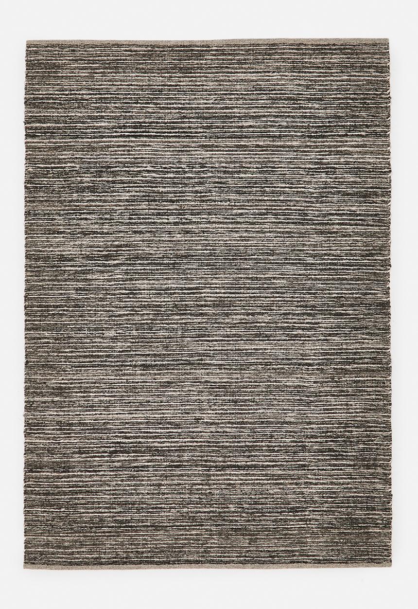 Sixth Floor - Orren Handwoven Pet Poly Rug - Brown & Charcoal