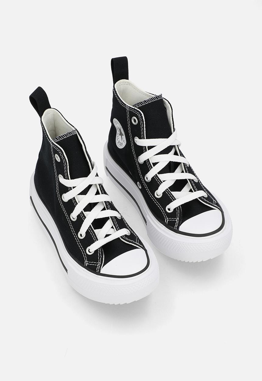 Converse - Chuck Taylor All Star Lift Double Stack - Black/White/Egret