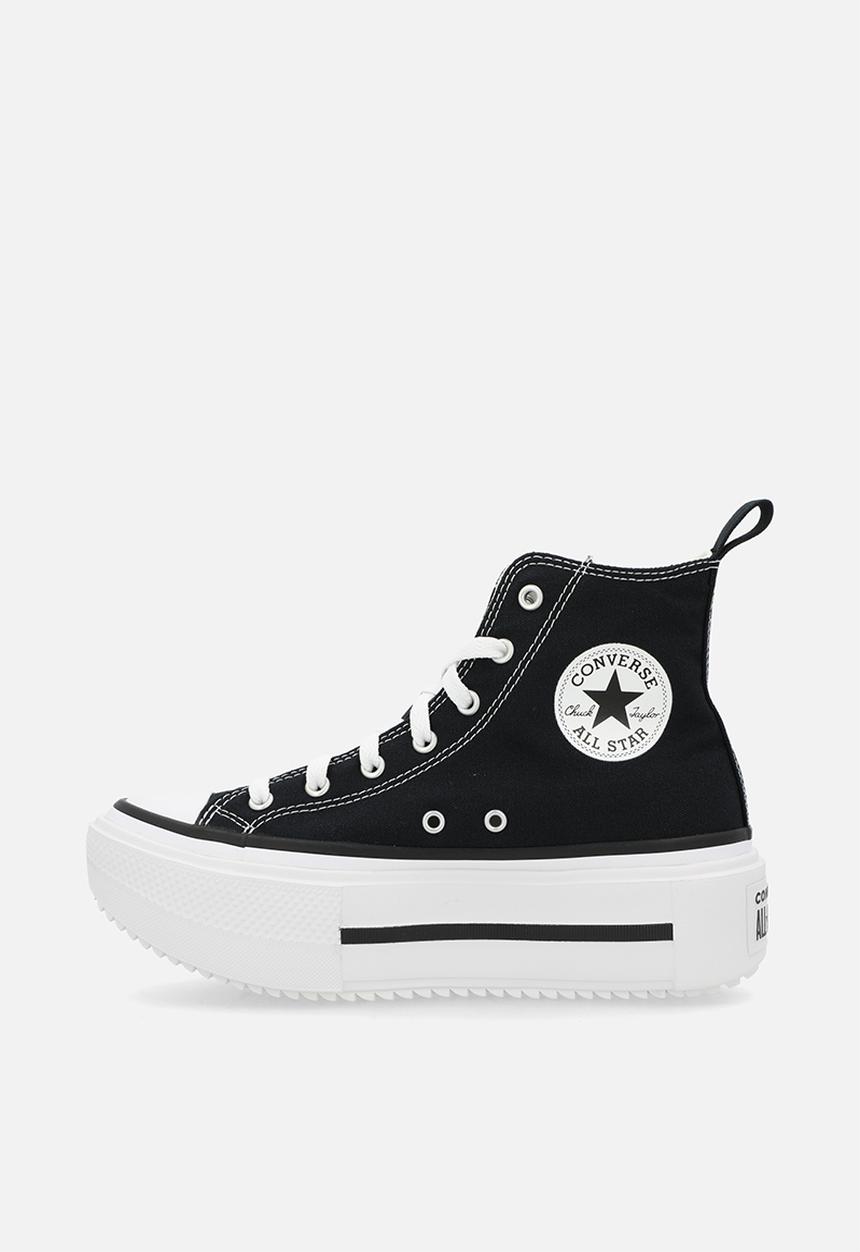 Converse - Chuck Taylor All Star Lift Double Stack - Black/White/Egret