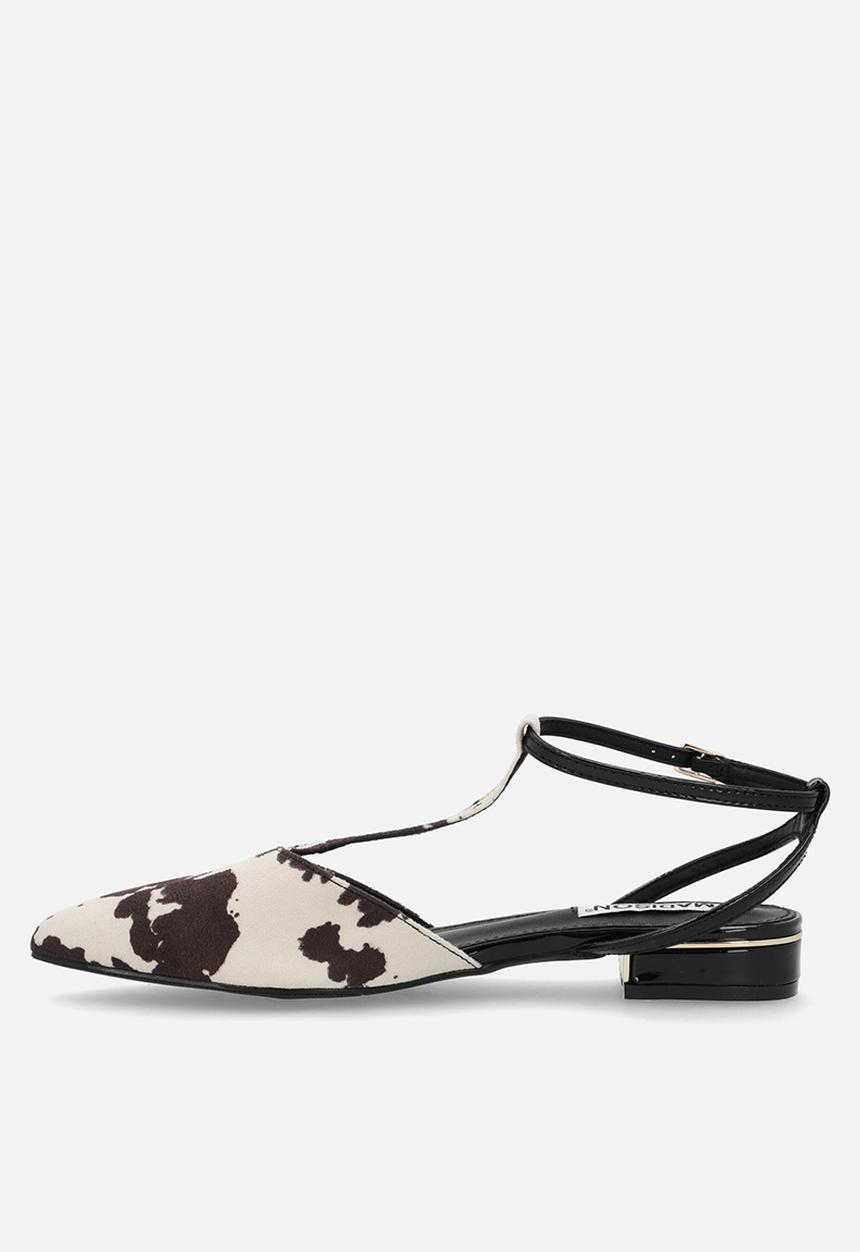 Madison® - Ola ankle strap pump - cow print
