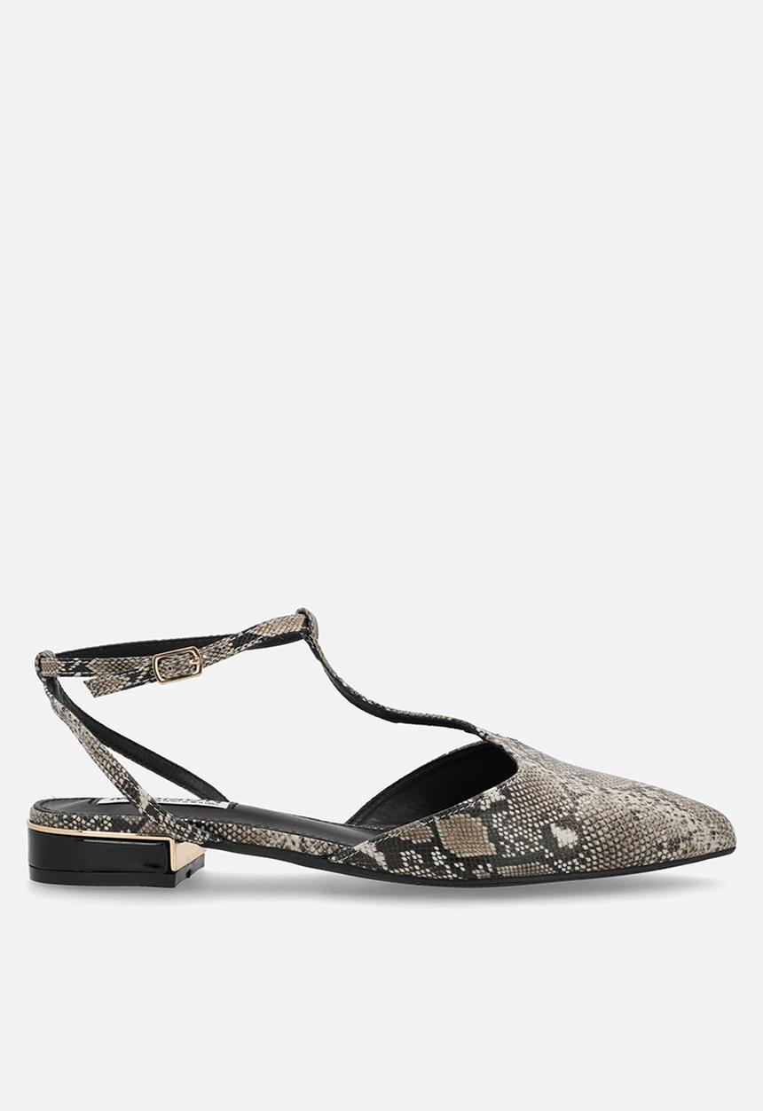 Madison® - Ola ankle strap pump - black & neutral