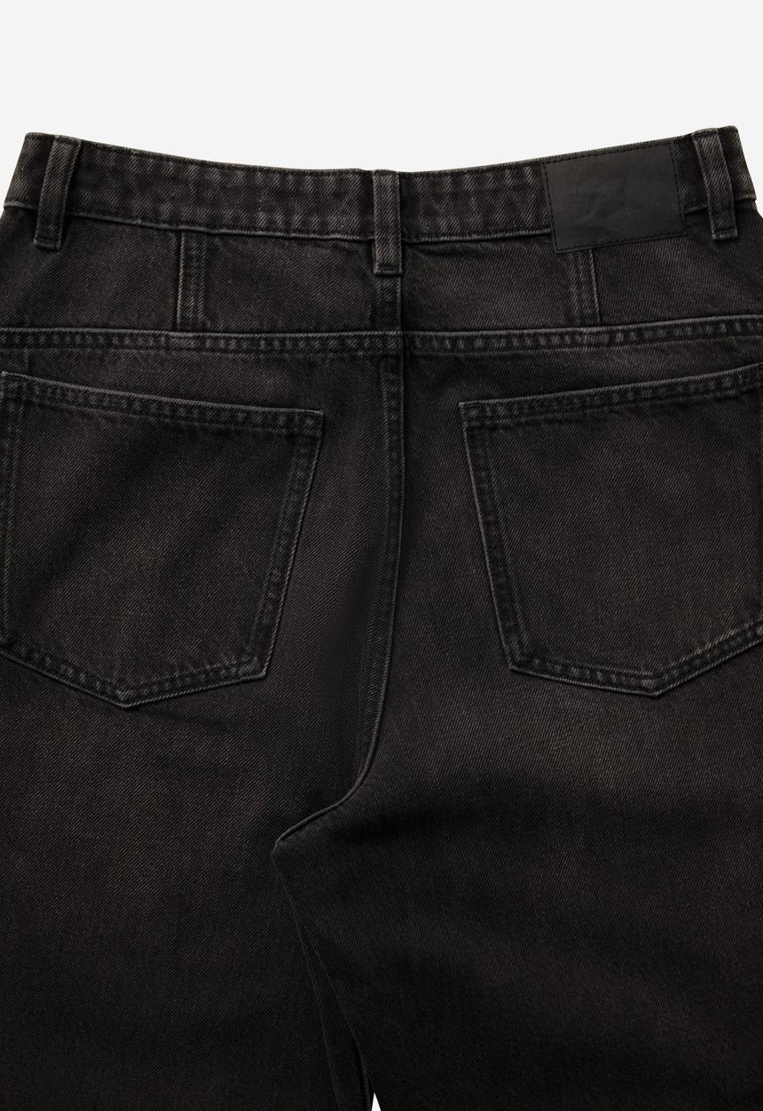 Cotton On - Barrel jean - revolve black seam
