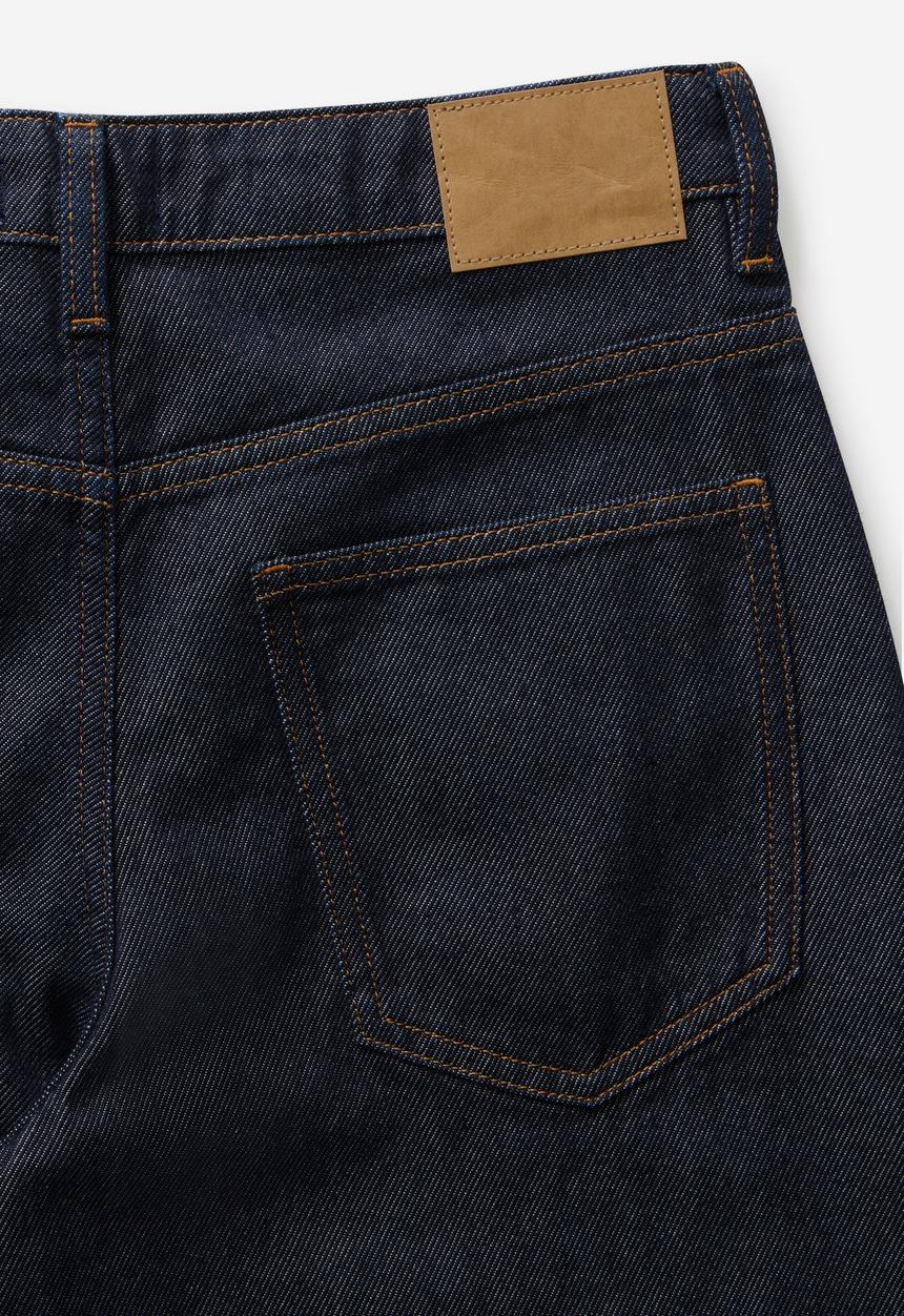 Cotton On - High rise wide jean - aries blue