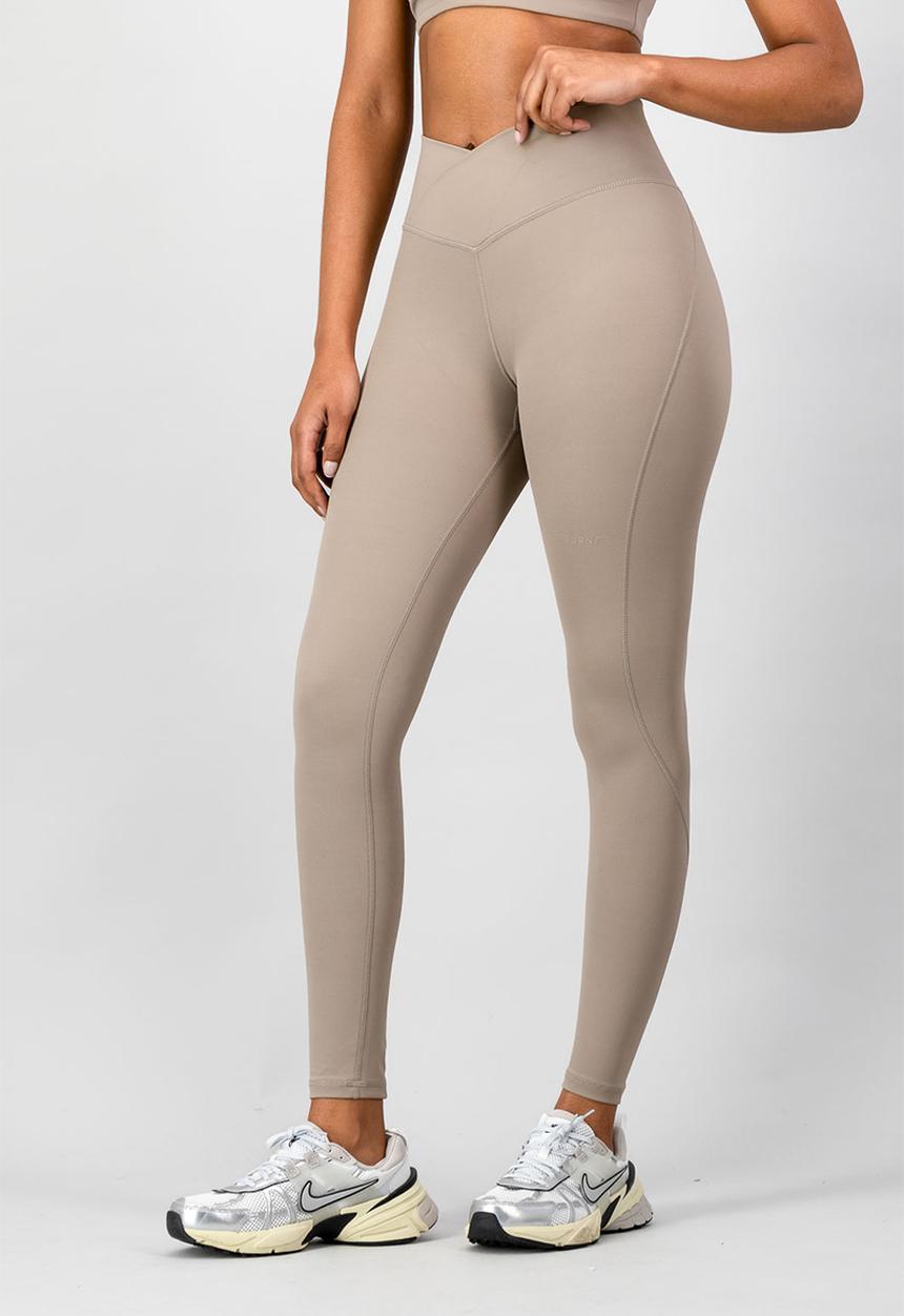 Burnt  - Contour Legging - Cashew Full 