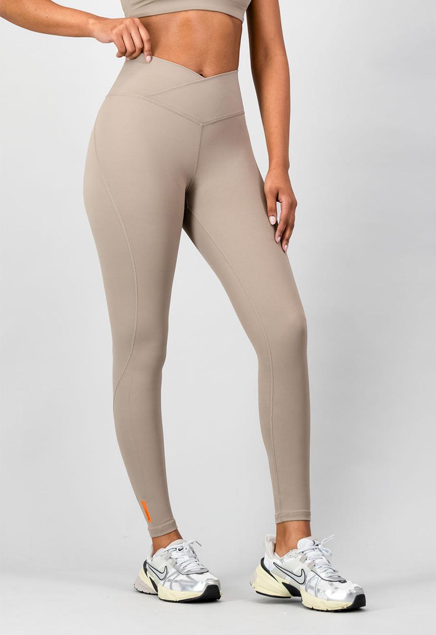 Burnt  - Contour Legging - Cashew Full 