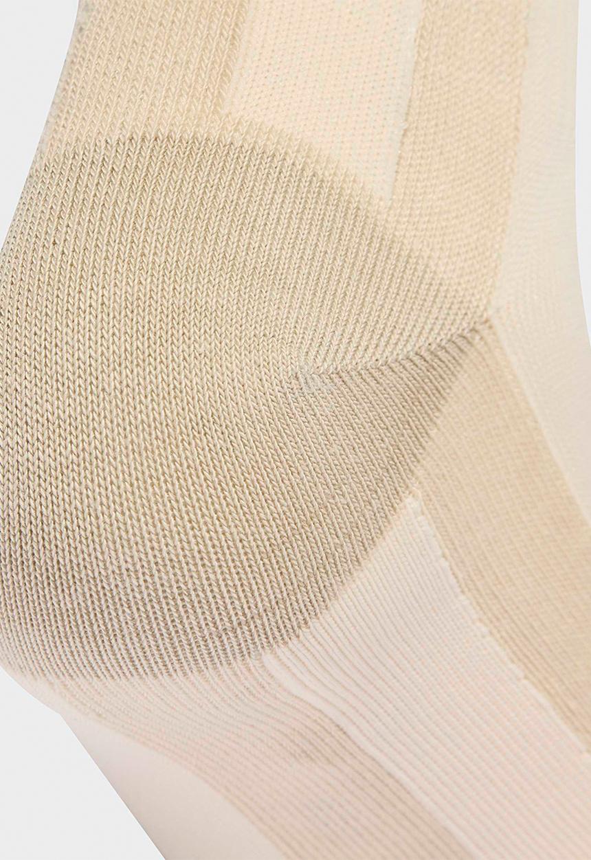adidas Originals - Striped Crew Socks 2pk - Crystal Linen/stone khaki/utility black/black