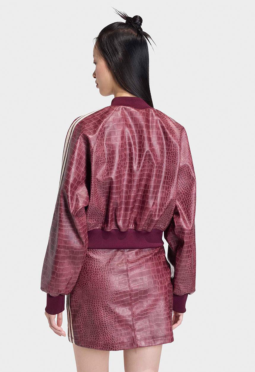 adidas Originals - Sst Plthr Jkt - Maroon