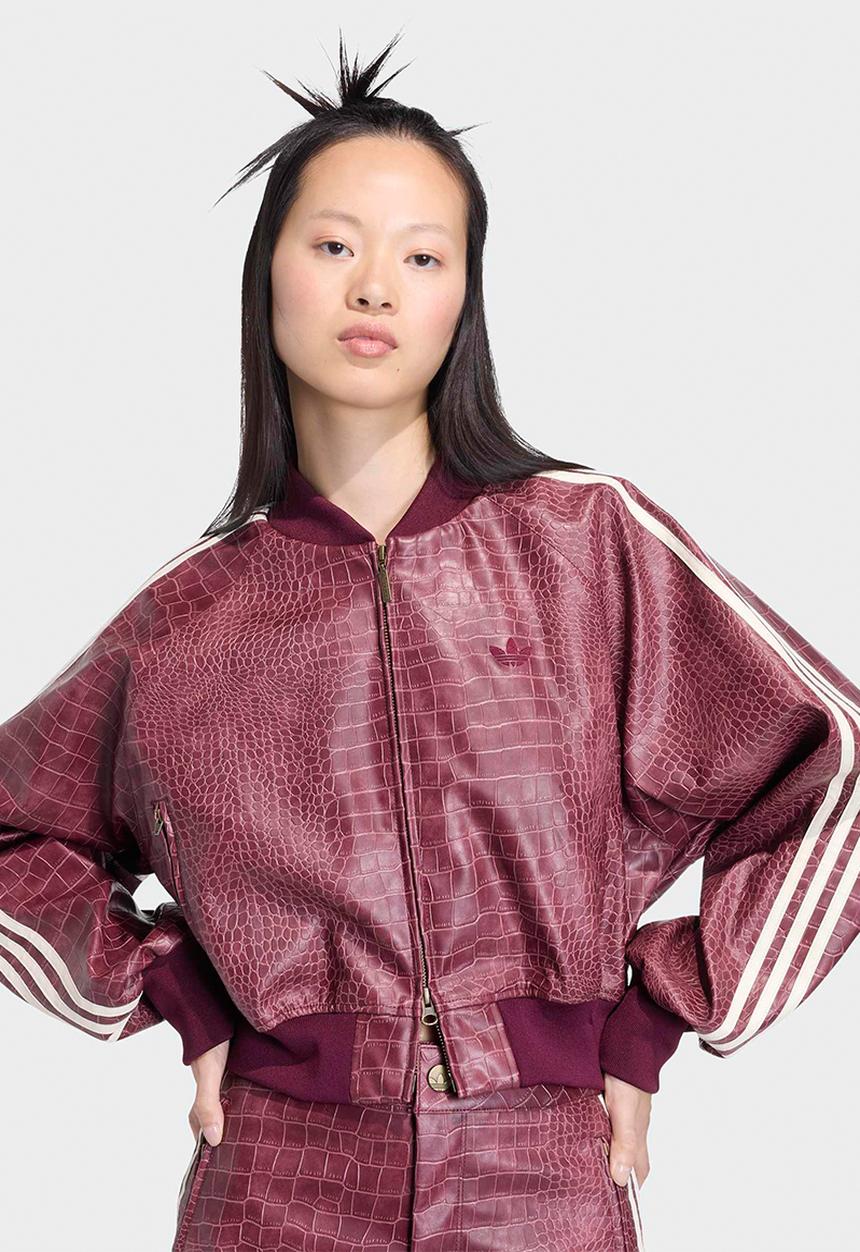 adidas Originals - Sst Plthr Jkt - Maroon