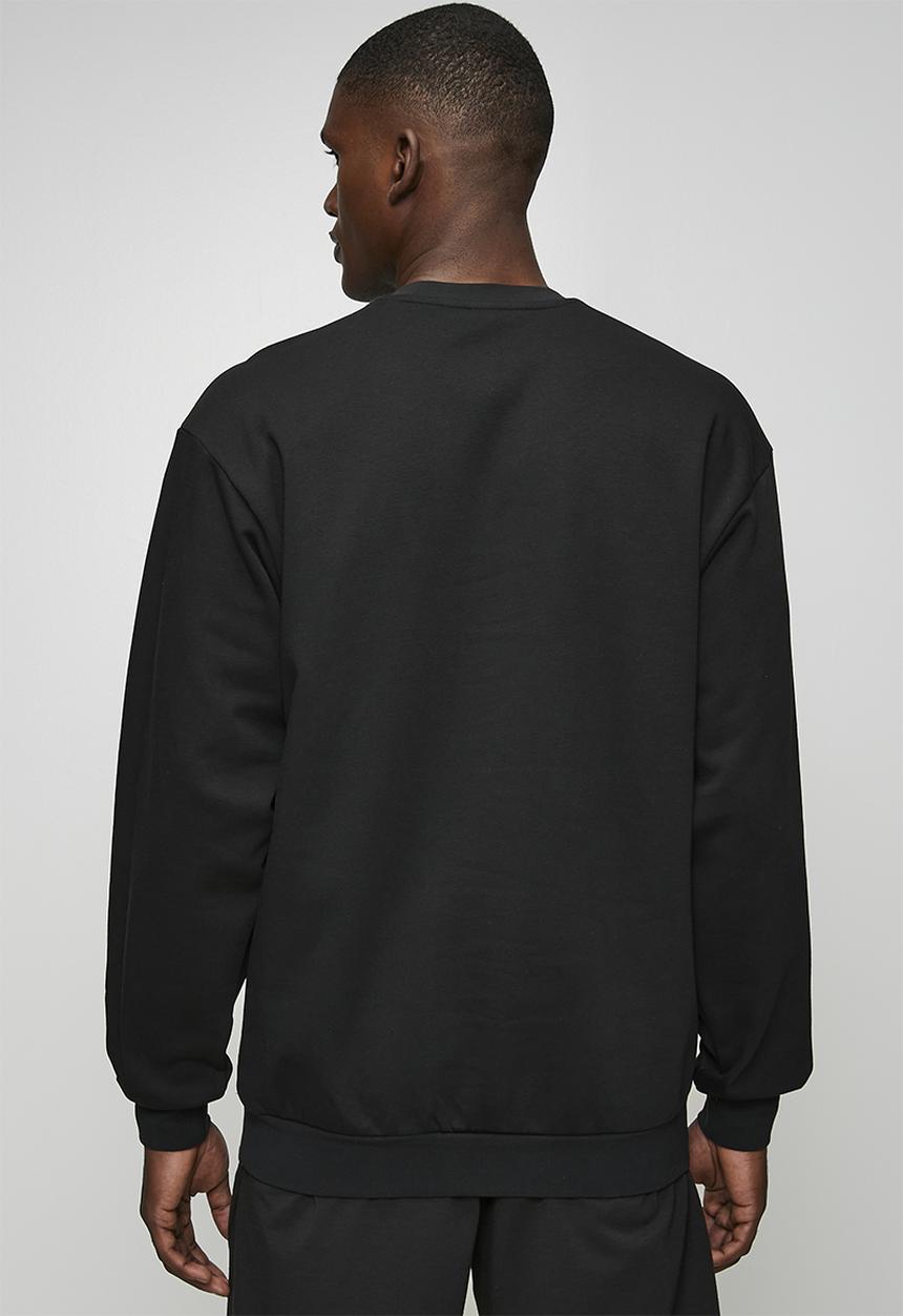 adidas Originals - Big Logo FL Sweatshirt  - Black / tonal