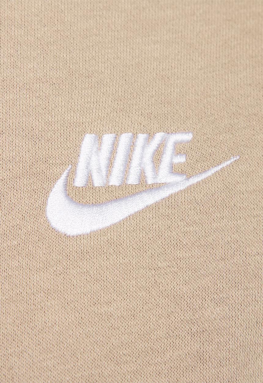 Nike - NSW Club BB crew Sweatshirt - Khaki/white