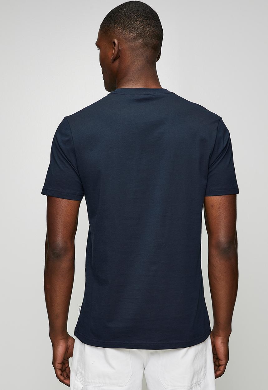 Ben Sherman - Union Jack Guitar Tee Shirt - Navy