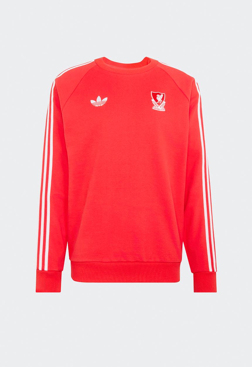 adidas Originals - Liverpool FC Originals Crew Sweatshirt - Ruby Red