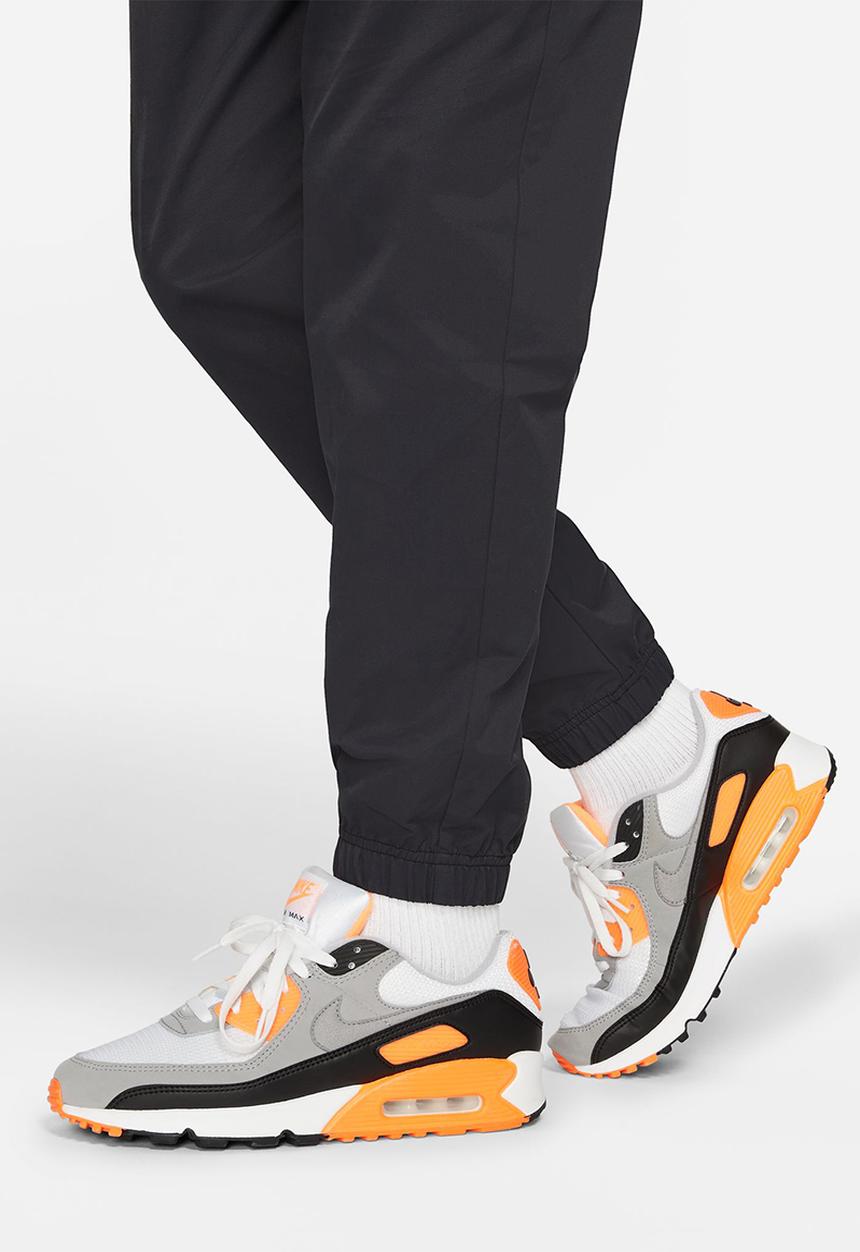 Nike - NSW Woven Unlined Cuffed Track Pants  - Black / White