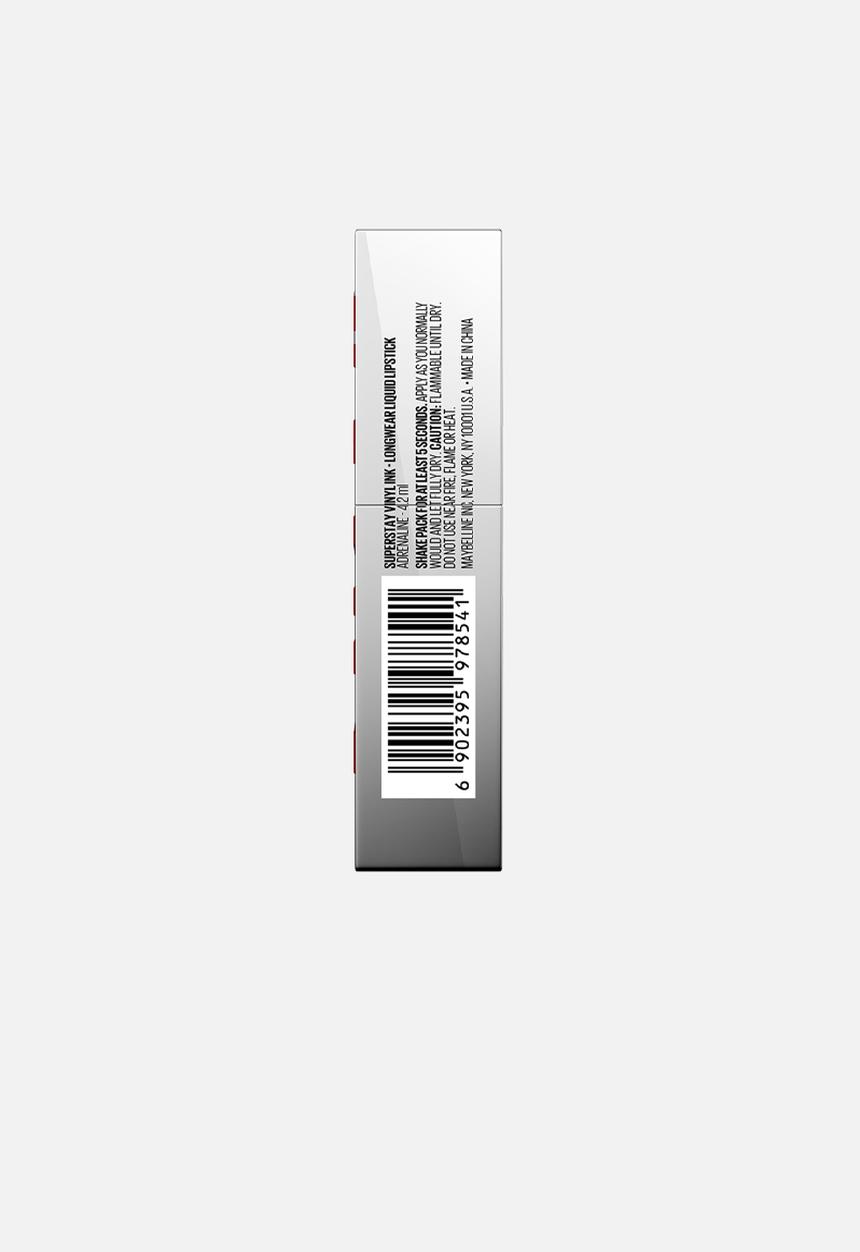 Maybelline - Superstay Vinyl Ink Racing Lipstick – 285 Ad Race