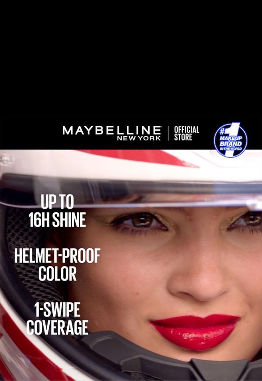 Maybelline - Superstay Vinyl Ink Racing Lipstick – 285 Ad Race