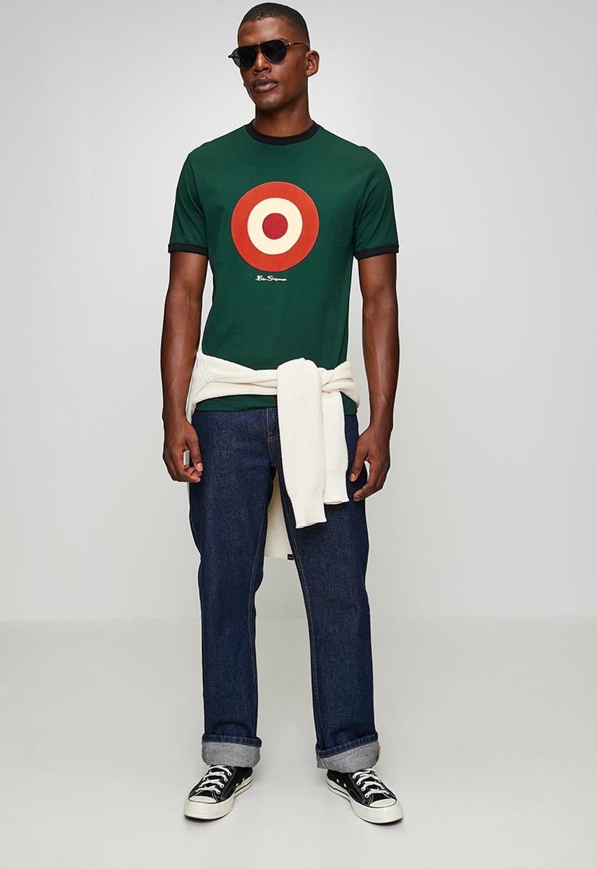 Ben Sherman - Target T-Shirt - Moss Agate
