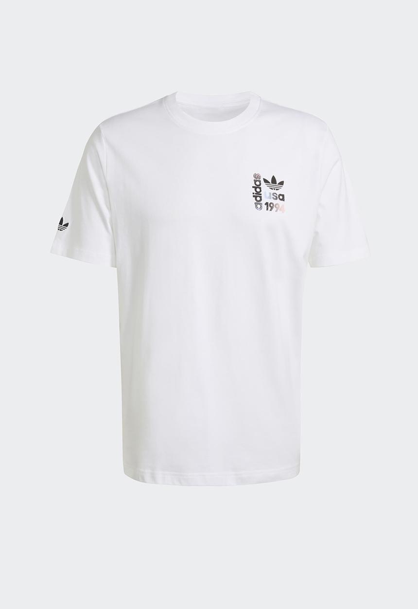 adidas Originals - USA 94 GFX SS T - white