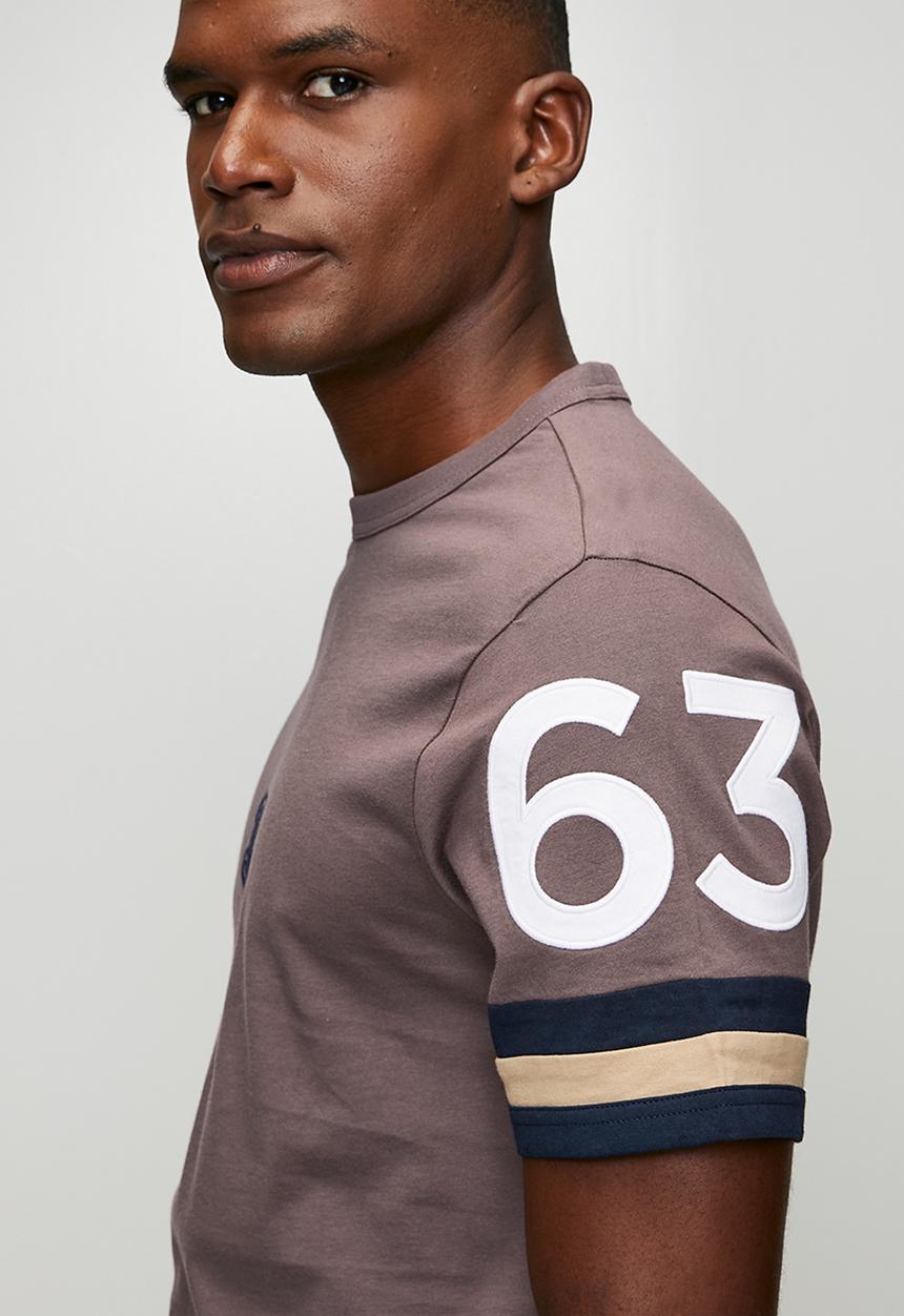 Ben Sherman - Ben Athlesuire T-shirt - Cocoa Powder