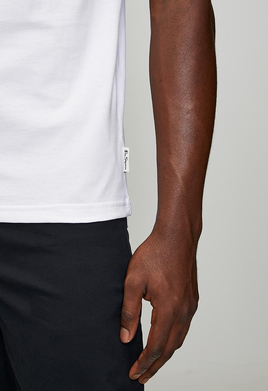 Ben Sherman - Born to Ride T-shirt - White