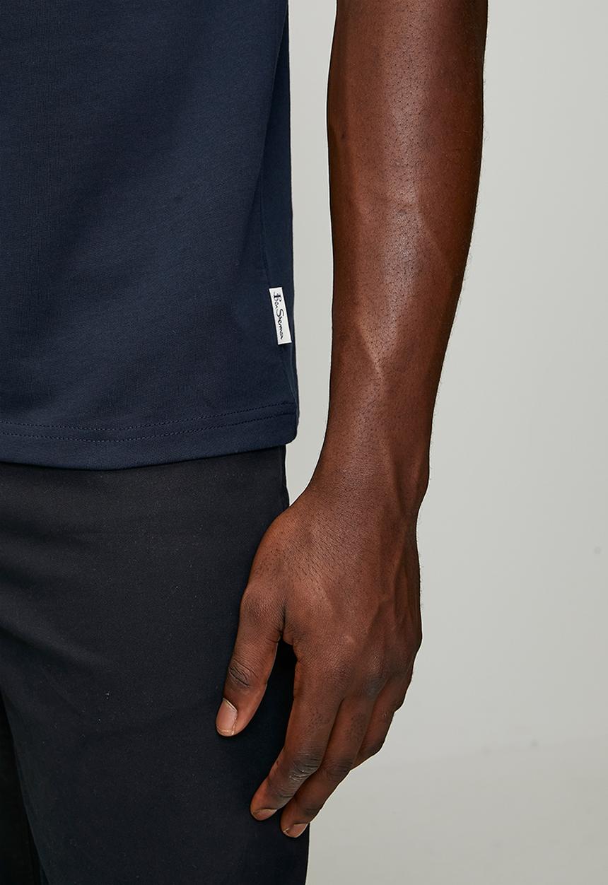 Ben Sherman - 3 Ball 260g T-shirt - Navy