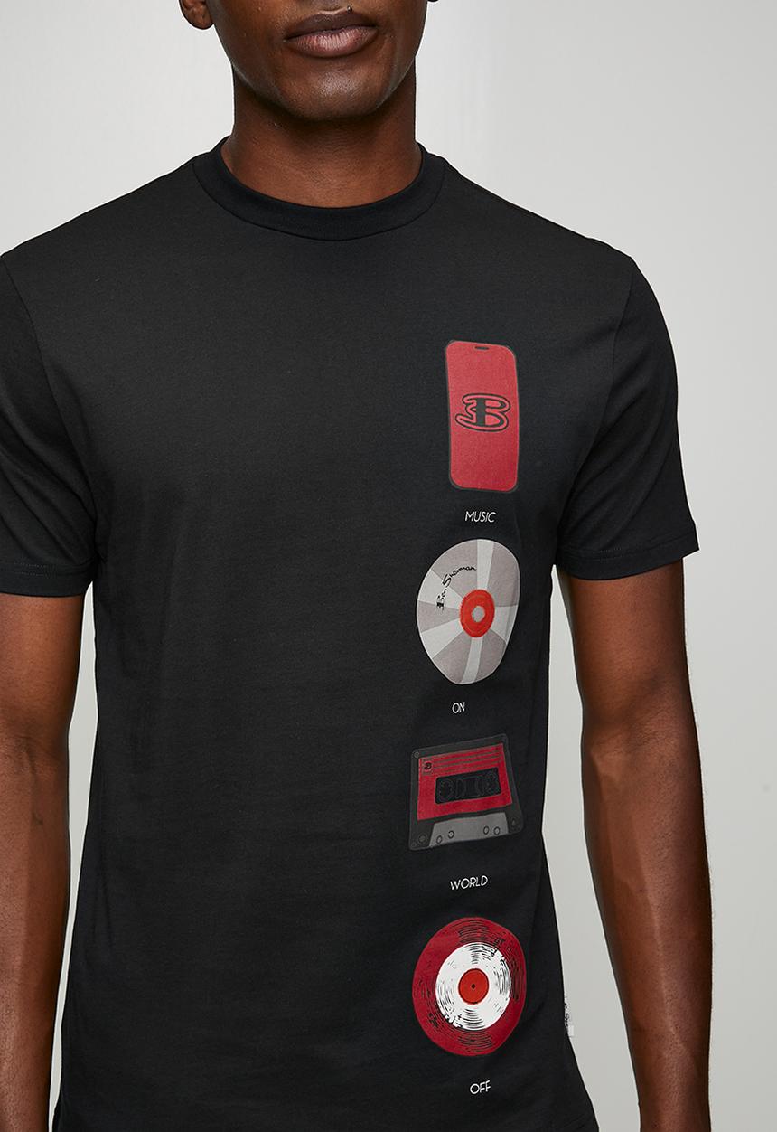 Ben Sherman - Music Innovation T-shirt - Black